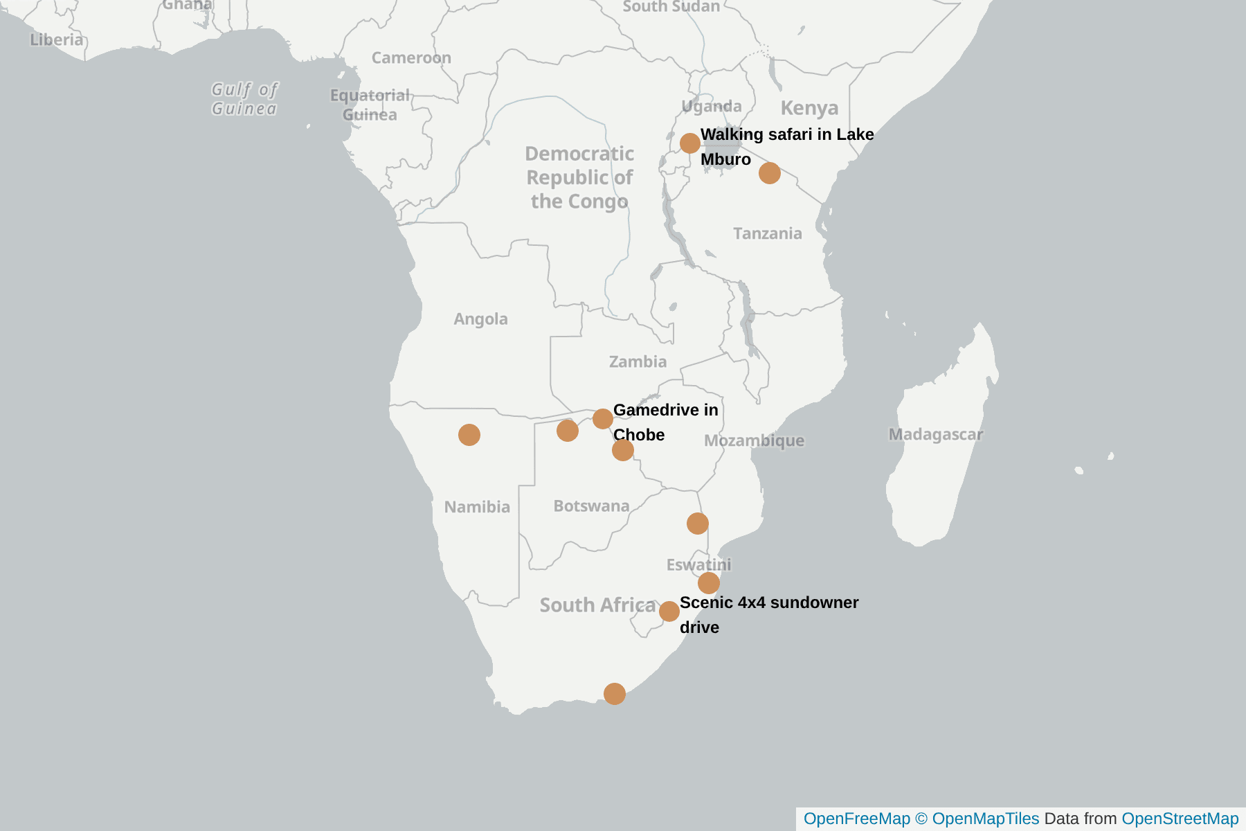 Map of Zebra