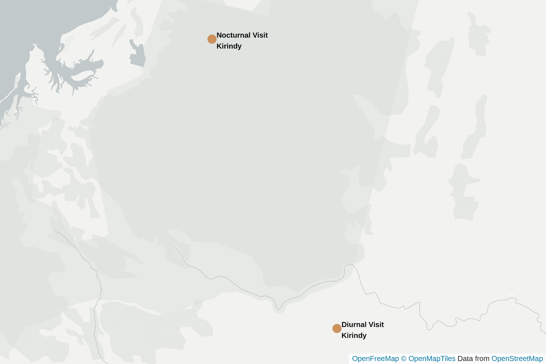 Map of Fossa