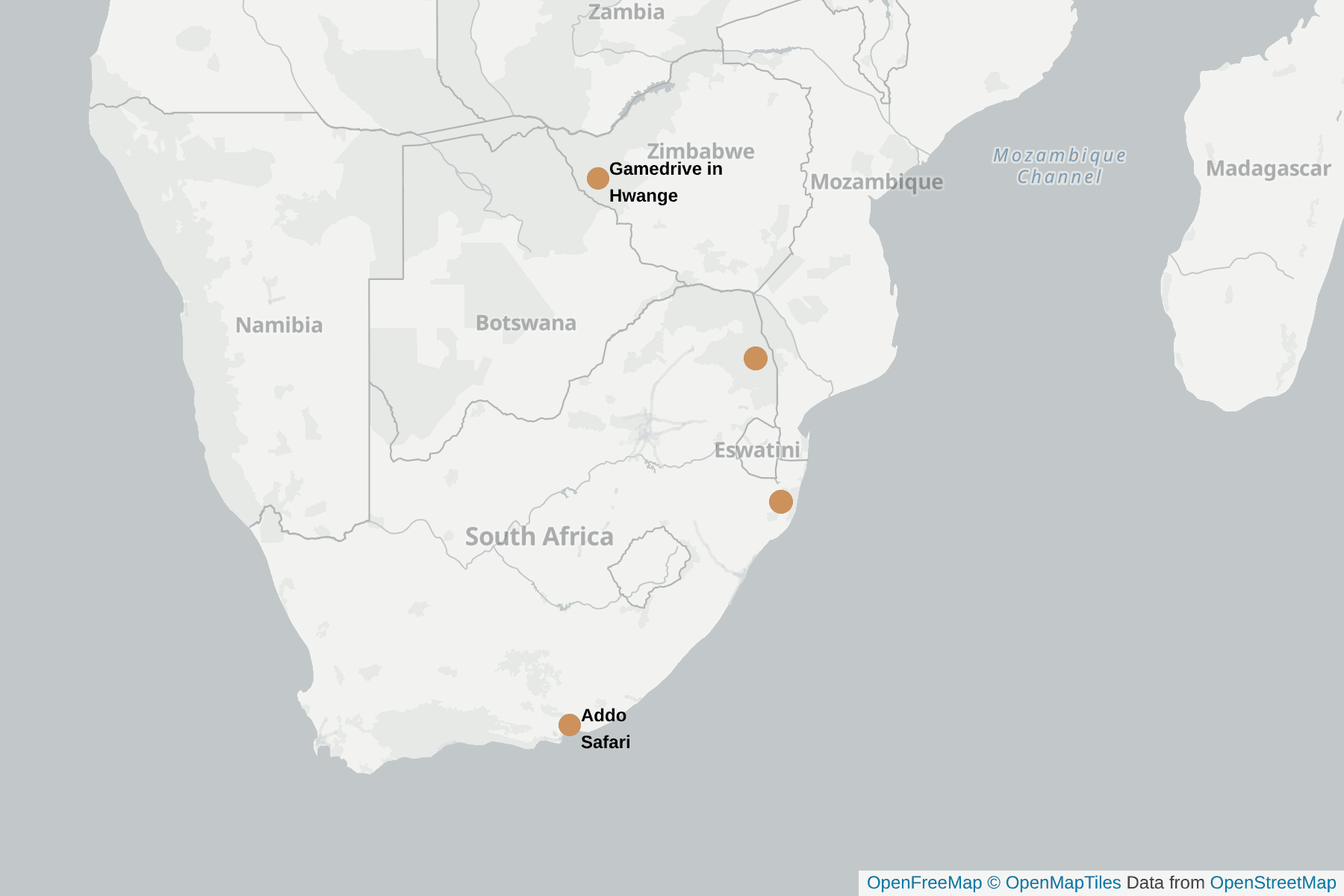 Map of Nyala