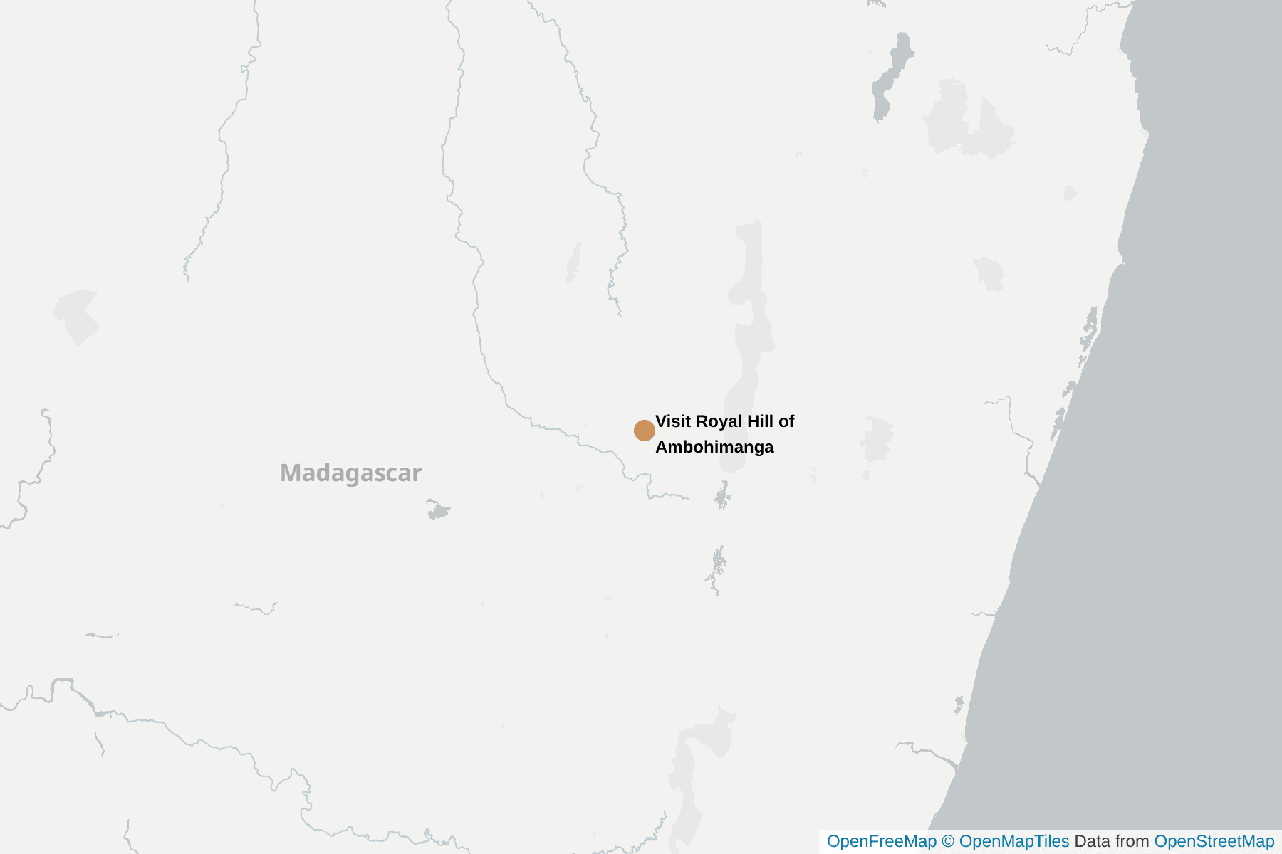 Map of Antananarivo