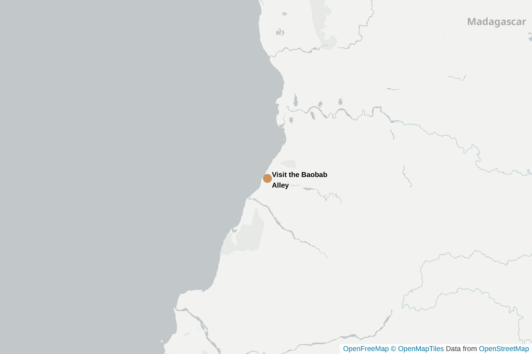 Map of Morondava